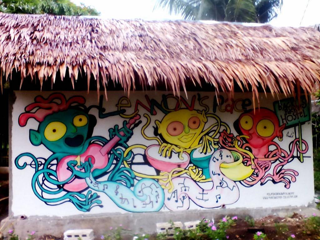 Lennon'S Place Backpacker Hostel Panglao Exterior foto
